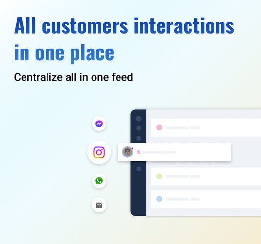 All chat in one feed
