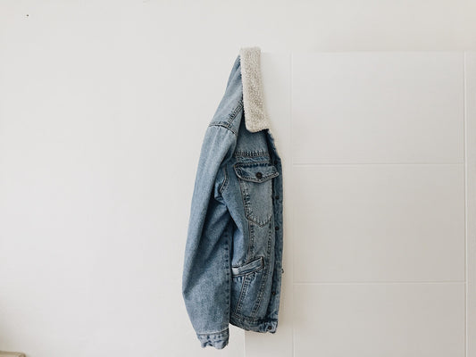 Fall Jeans Jacket with Fur